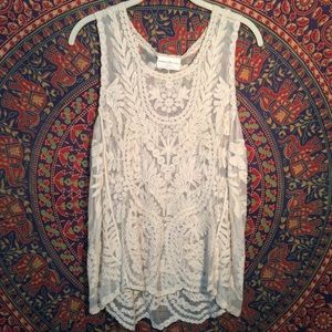 BOBBIE BROOKS Embroidered Layering Top